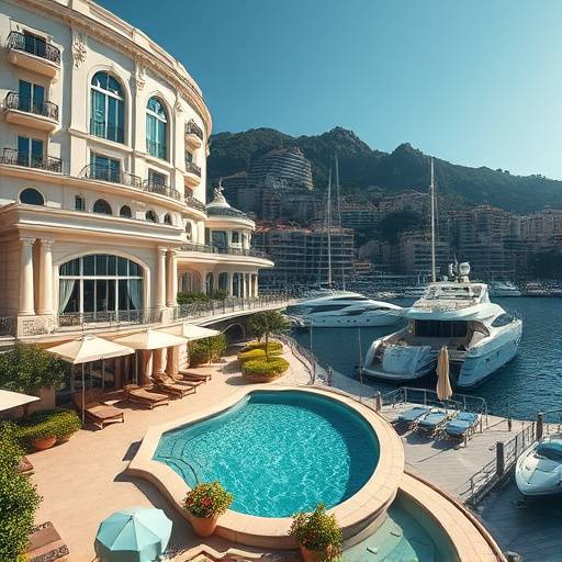 Image d'une vid√©o promotionnelle pour un h√¥tel de luxe √† Monaco