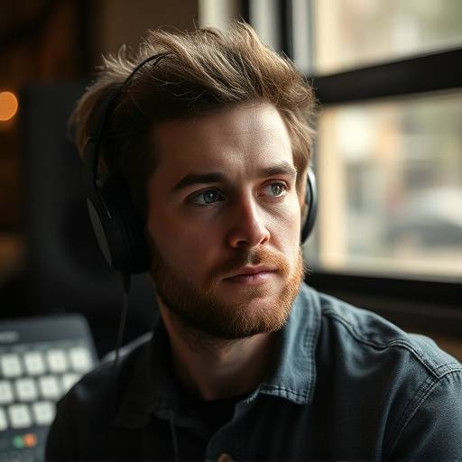 Portrait de Julien Bernard, ing√©nieur du son et concepteur sonore